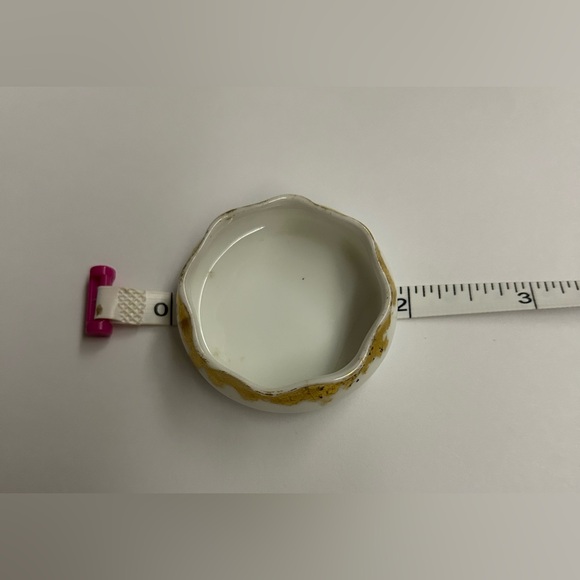 Limoges Miniature Serving Dish made in France 24k Gold Trim Design Hand … - Picture 15 of 16